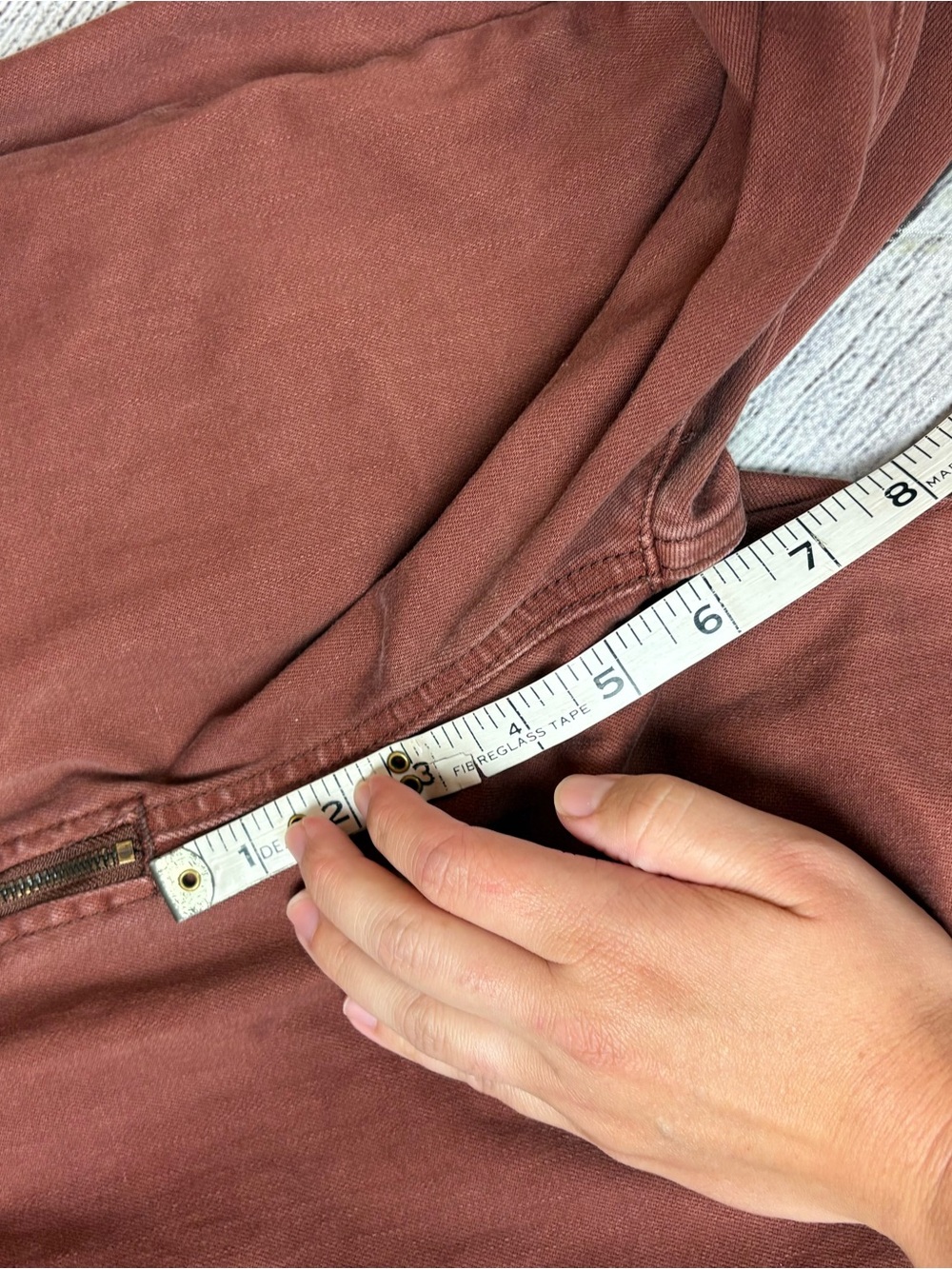 Free People Brown/Red CRVY 2nd Ave One Piece jumpsuit - Picture 11 of 15